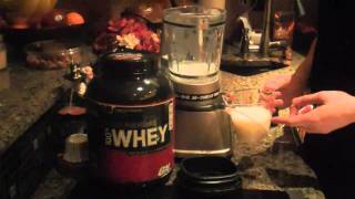 How to Make a Basic Whey Protein Shake [upl. by Clippard]