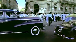 1964 Mumbai in 60FPS  India in the 1960s  British Pathé [upl. by Eenahc487]