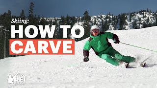 How to Carve Skis  Take Your Skiing to the Next Level  REI [upl. by Selina]