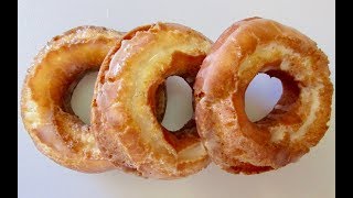 CAKE DOUGHNUTS  OldFashioned STYLE  DIY Demonstration [upl. by Cyndie]