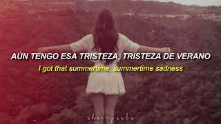 Summertime Sadness — Lana Del Rey  Sub Español  Lyrics [upl. by Telracs]