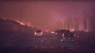 Harrowing Fort McMurray wildfire escape [upl. by Juieta]