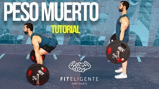 PESO MUERTO TÉCNICA CORRECTA TUTORIAL [upl. by Krasnoff]