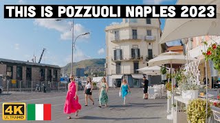 Naples Pozzuoli Walking Tour  Thursday 31 August  4K UHD [upl. by Poyssick]