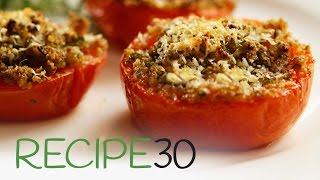 Tomatoes Provencale  By RECIPE30com [upl. by Deeas]