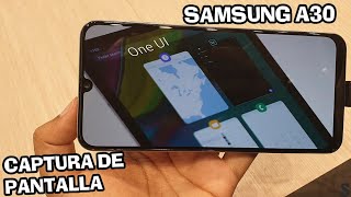 SAMSUNG GALAXY A30 ☑️Cómo Hacer Screenshot FACIL O Captura De Pantalla 📲📲OrientadorMovil [upl. by Aisetra395]