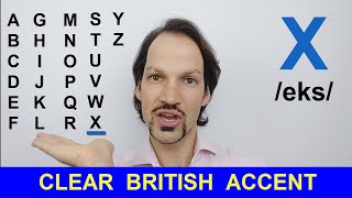 How To Pronounce The English Alphabet BRITISH PRONUNCIATION [upl. by Kragh]