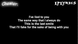 Linkin Park  Pushing Me Away Lyrics on screen HD [upl. by Sinclare]