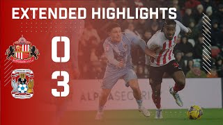 Extended Highlights  Sunderland 0  3 Coventry City [upl. by Roban]