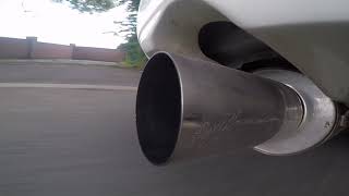 Pure Sound  Subaru legacy twin turbo hks exhaust [upl. by Zarla516]