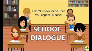 School Conversation School Dialogue [upl. by Hsizan]