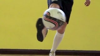 Learn Ronaldinho Air Elastico  Football Soccer [upl. by Aeslehc519]