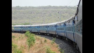 Mumbai To Hyderabad  Full Journey  12701 CSMT  HYB Hussain Sagar Express  Indian Railways [upl. by Aronaele]