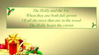 THE HOLLY AND THE IVY Lyrics [upl. by Sapers]