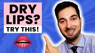 How To Get Rid Of Chapped Dry Lips and Home Remedy [upl. by Ylrebmic]