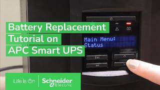 Battery Replacement Tutorial on APC Smart UPS  SMT Series 1000 amp 1500  Schneider Electric Support [upl. by Reuben]