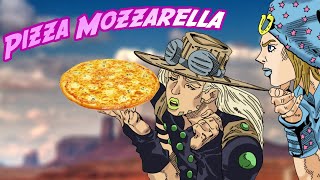 Pizza Mozzarella Song by Gyro Zeppeli Slightly Animated [upl. by Siduhey886]