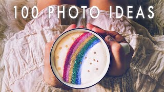 100 CREATIVE PHOTOGRAPHY IDEAS AT HOME using what you have [upl. by Nnednarb]