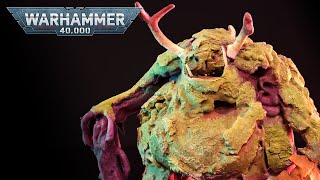 SPOOKY Great Unclean One Warhammer 40k [upl. by Demetris]