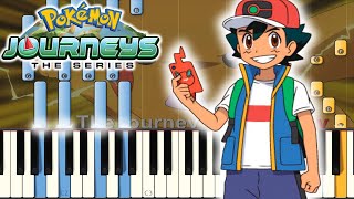 Pokemon Journeys Opening Theme on Piano [upl. by Acissej]