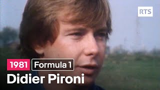 Didier Pironi  Un coeur gros comme ça 1981 [upl. by Odlareg]