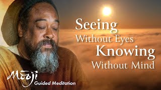 Guided Meditation — Seeing Without Eyes Knowing Without Mind [upl. by Nylidnam]