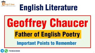 Geoffrey Chaucer  Important Works of Geoffrey Chaucer  Geoffrey Chaucer Biography  Age of Chaucer [upl. by Euphemia]