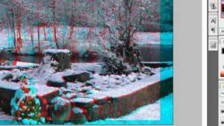 How to make 3D Anaglyph Images using Photoshop [upl. by Llenol]