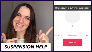 Suspended on TikTok Account and Live Suspension Help [upl. by Bobbee]