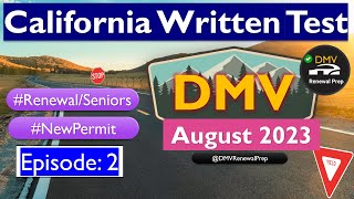 DMV Renewal Practice Test 2023 California [upl. by Tatia33]