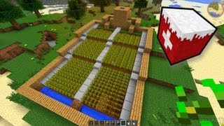 Automatic Wheat Farm Tutorial ENDE Harvest Flood Machine Minecraft Automatische Weizenfarm Fluten [upl. by Dlanger]