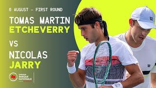 ETCHEVERRY VS JARRY  NATIONAL BANK OPEN 2024  MONTRÉAL  ROUND 1 [upl. by Varian340]