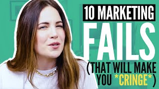 Top 10 WORST Marketing Fails of 2020 😬 CRINGE [upl. by Noinatrad]