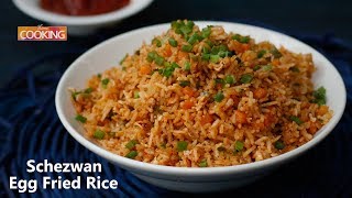 Schezwan Egg Fried Rice  Fried Rice Recipes [upl. by Val]