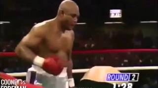 Boxing Knockouts George Foreman knocks out Gerry Cooney [upl. by Vickie928]