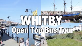 Whitby Open Top Bus Tour whitby tourbus seaside yorkshirecoast [upl. by Fariss]