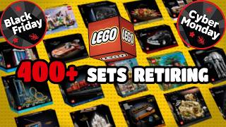 ALL LEGO SETS RETIRING 2024  BLACK FRIDAY [upl. by Edyak]