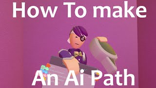 How to make a AI path Rec Room [upl. by Teagan]