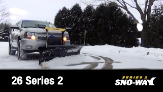 SnoWay 26 Series 2 Snow Plow [upl. by Ettelracs495]