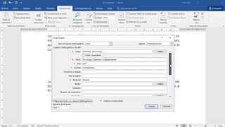 Cómo poner Citas Bibliográficas y Bibliografía en Word [upl. by Capone]