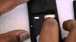 How to Insert SIM card into Nokia 106 [upl. by Aitnom]