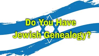 Do You Have Jewish Genealogy  Ancestral Findings Podcast [upl. by Acinnor]