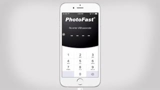 PhotoFast ONE App  Drive Security Function [upl. by Nosyd]