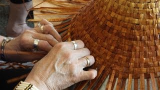 Story of Cedar Cedar Hat Weaving amp Bark Pulling Cowichan Coast Salish [upl. by Sharleen]