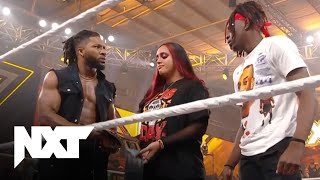 Trick Williams Shawn Spears Ethan Page Je’Von Evans Clash  NXT Highlights 62524  WWE on USA [upl. by Aikkan]