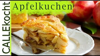 Apfelkuchen backen  Rezept von Oma [upl. by Orgell]