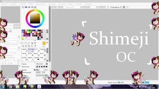 How To Make A Shimeji  OC  SpeedPaint [upl. by Bricker]