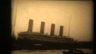 TITANIC 1912 ORIGINAL FILM FOOTAGE VERY VERY RARE FILM [upl. by Nerrat]