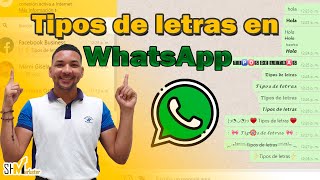 100 Tipos de letras en WhatsApp 2022  Tipografías creativas [upl. by Asset]