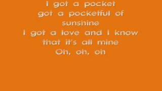 Natasha Bedingfield Pocket Full Of Sunshine  lyrics [upl. by Aniuqahs974]